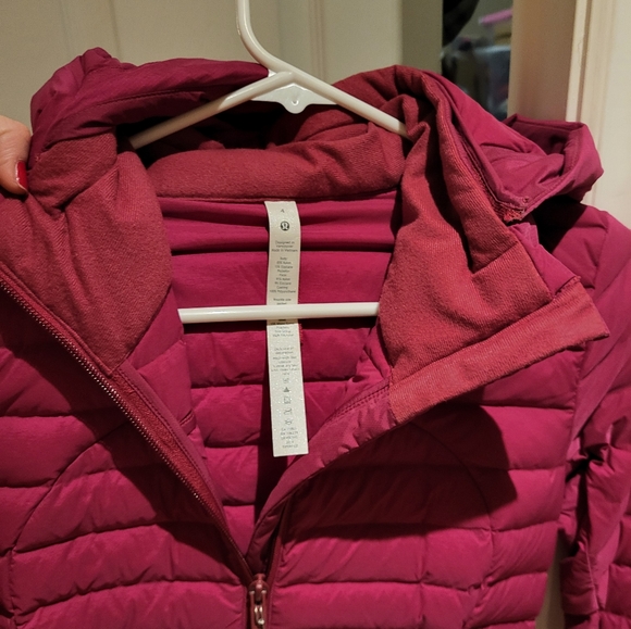 Like new Lululemon pack it down long jacket sz4 - Picture 5 of 10
